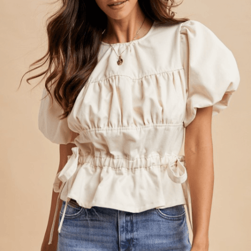 Anniewesar Bombacha Beige